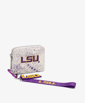 Louisiana State University Fighting Tigers Mini Wristlet Wallet