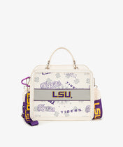 Louisiana State University Fighting Tigers Satchel Crossbody Bag