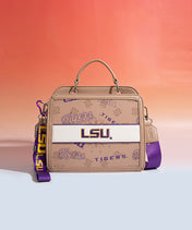 Louisiana State University Fighting Tigers Satchel Crossbody Bag