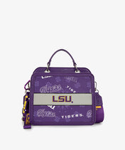 Louisiana State University Fighting Tigers Satchel Crossbody Bag