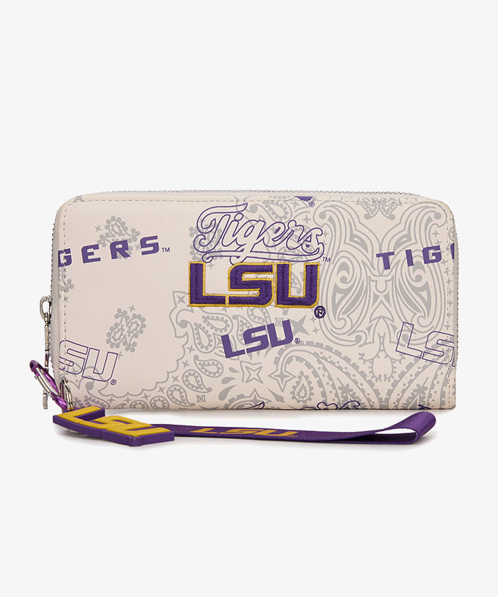 Louisiana State University Fighting Tigers Wristlet Wallet