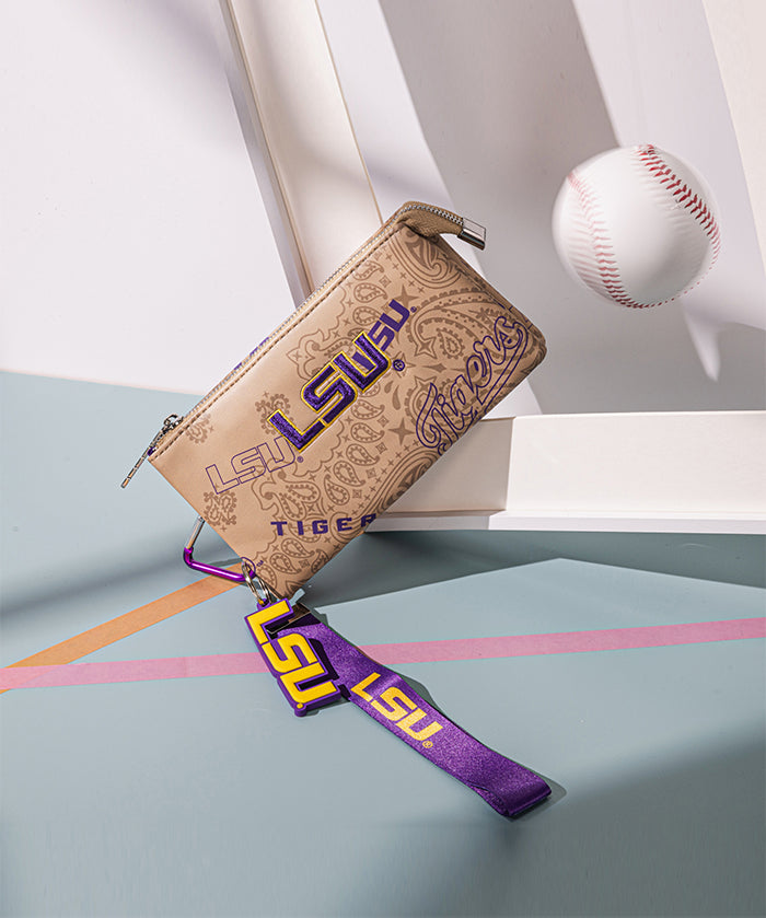 Louisiana State University Fighting Tigers Wristlet Wallet