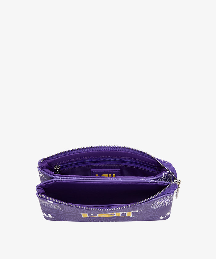 Louisiana State University Fighting Tigers Wristlet Wallet