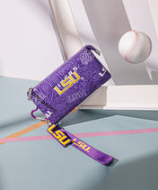 Louisiana State University Fighting Tigers Wristlet Wallet