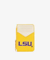 Louisiana State University Fighting Tigers Zip Card Case