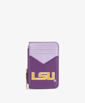 Louisiana State University Fighting Tigers Zip Card Case