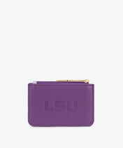 Louisiana State University Fighting Tigers Zip Card Case
