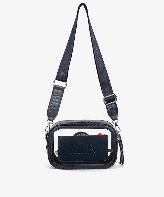 MLB Milwaukee Brewers Championship Clear Crossbody Bag