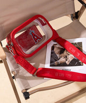 MLB Los Angeles Angels Clear Crossbody Bag