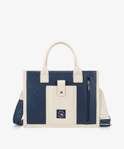 MLB New York Yankees Tote Bag with Baseball Stitch