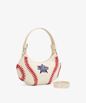 MLB All-Star Game Hobo Bag Set With Baseball Seams