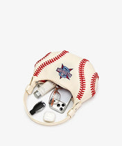MLB All-Star Game Hobo Bag Set With Baseball Seams