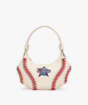 MLB All-Star Game Hobo Bag Set With Baseball Seams