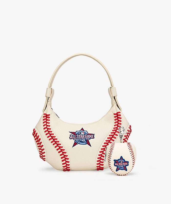 MLB All-Star Game Hobo Bag Set With Baseball Seams