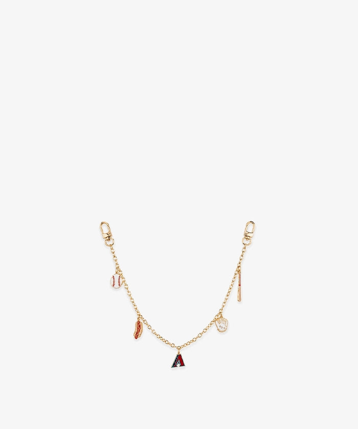 MLB Arizona Diamondbacks Baseball Charm Chain