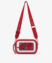 MLB Arizona Diamondbacks Clear Crossbody Bag