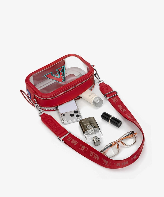 MLB Arizona Diamondbacks Clear Crossbody Bag