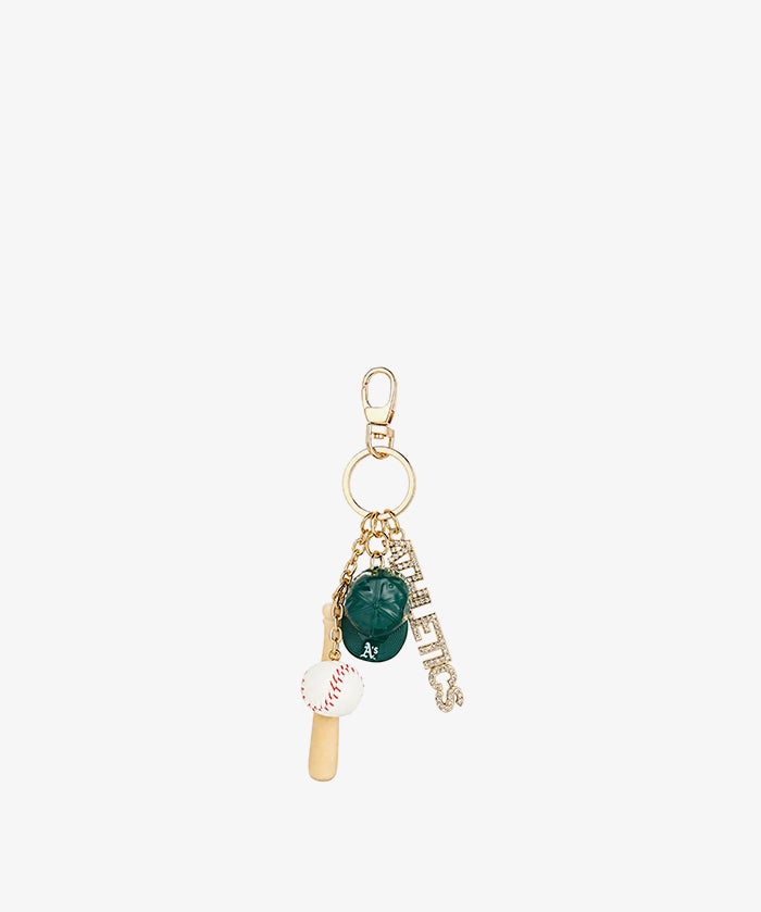 MLB Athletics Baseball Bag Charm