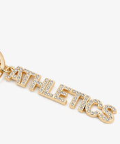 MLB Athletics Baseball Bag Charm