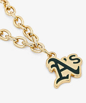 MLB Athletics Baseball Charm Chain