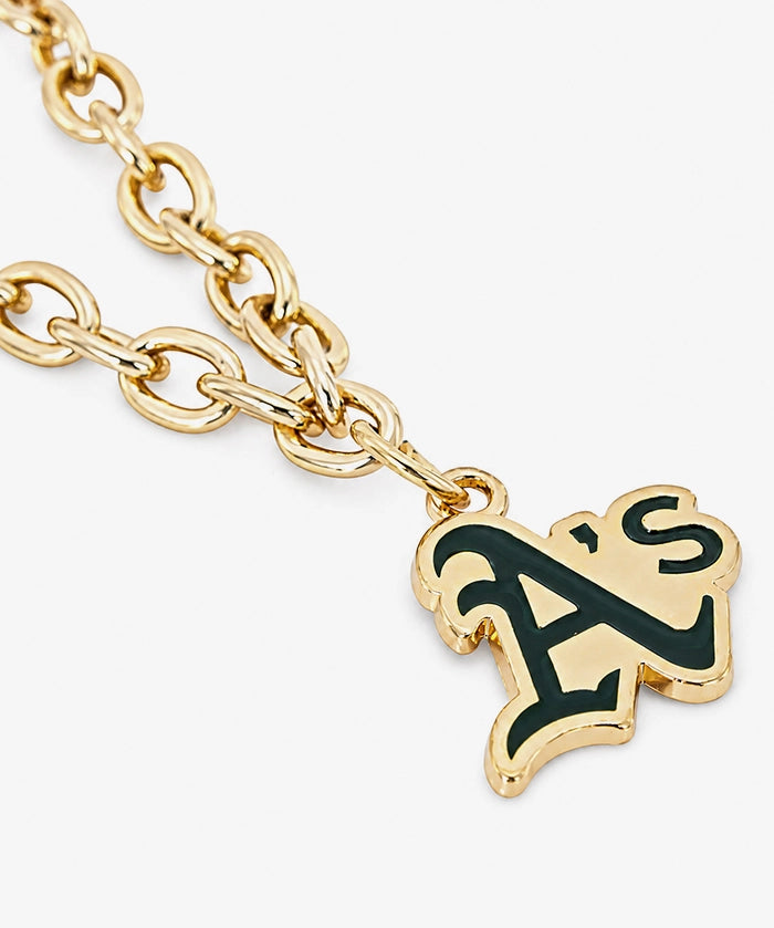 MLB Athletics Baseball Charm Chain