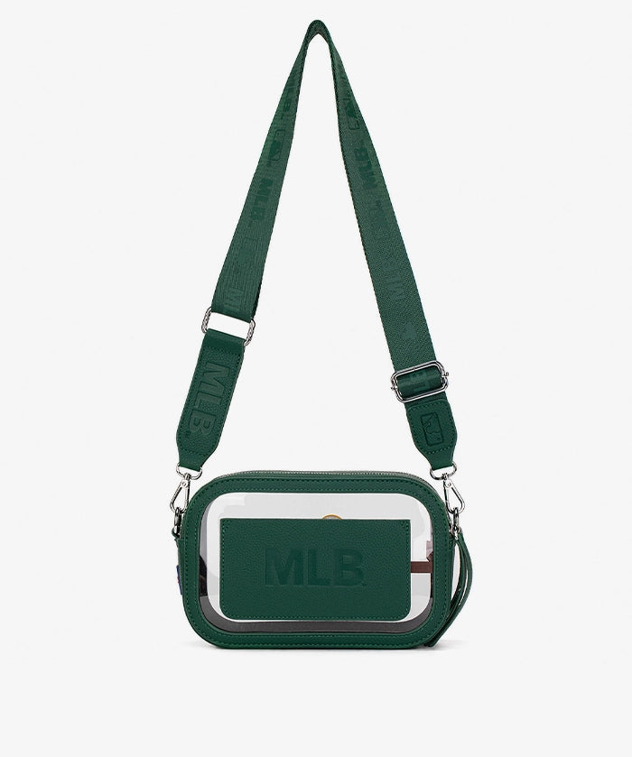 MLB Athletics Clear Crossbody Bag