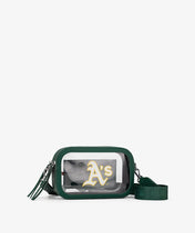 MLB Athletics Clear Crossbody Bag