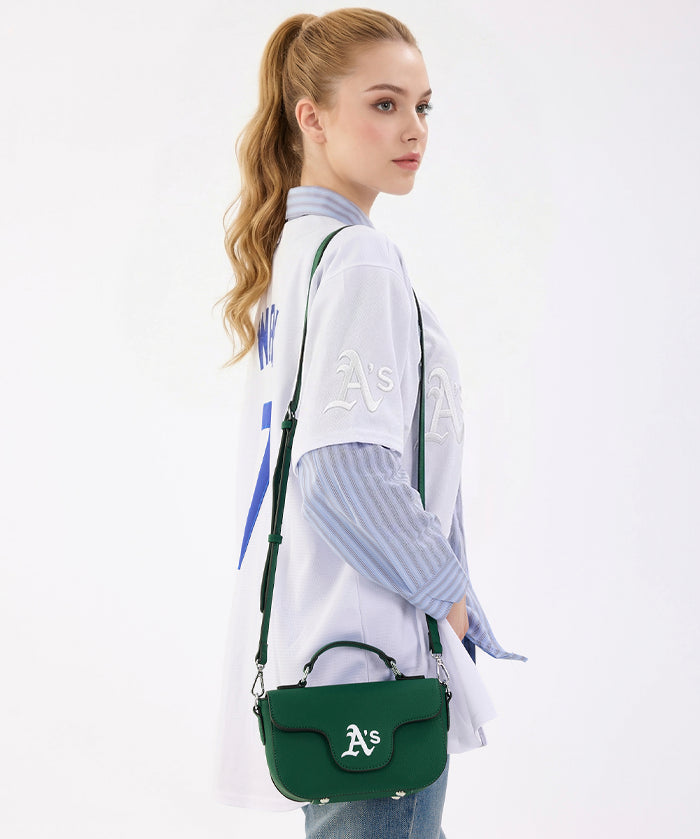MLBAthleticsFlapCrossbodyBagwithTopHandle_1.webp