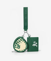 MLB Athletics Catcher’s Mitt Wristlet Set