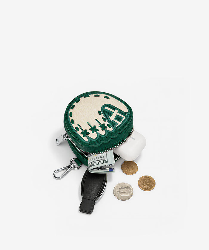MLB Athletics Catcher’s Mitt Wristlet Set