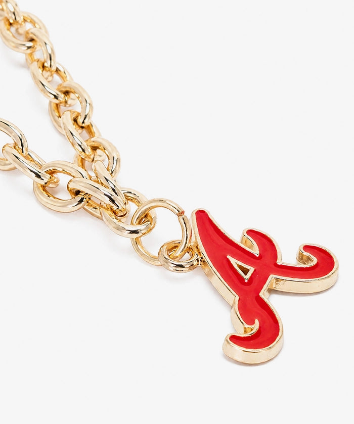 MLB Atlanta Braves Baseball Charm Chain