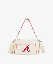 MLB Atlanta Braves Shoulder Bag with Crossbody Strap
