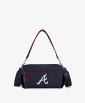 MLB Atlanta Braves Shoulder Bag with Crossbody Strap