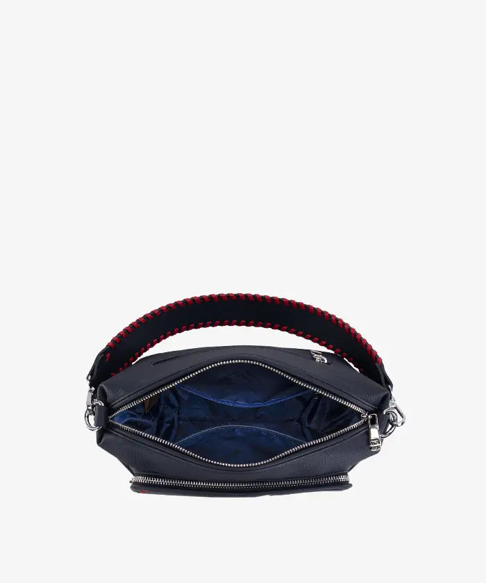 MLB Atlanta Braves Shoulder Bag with Crossbody Strap
