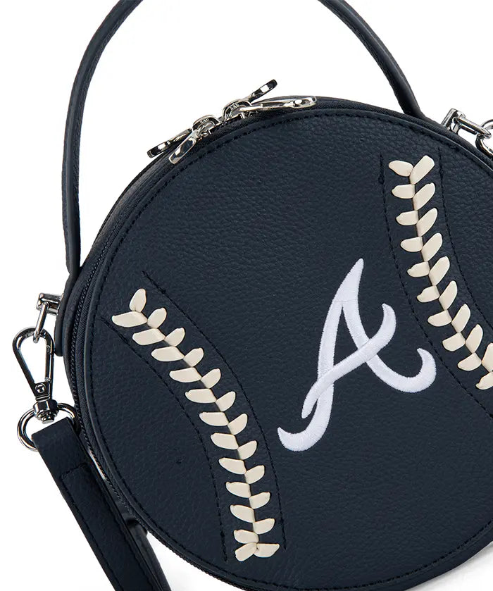 MLB Atlanta Braves Circle Crossbody Bag