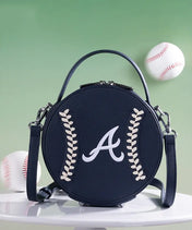 MLB Atlanta Braves Circle Crossbody Bag
