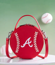 MLB Atlanta Braves Circle Crossbody Bag