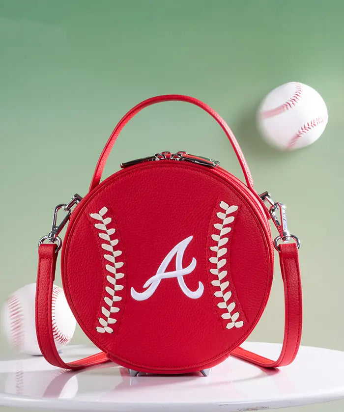 MLB Atlanta Braves Circle Crossbody Bag