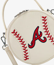 MLB Atlanta Braves Circle Crossbody Bag