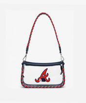 MLB Atlanta Braves Clear Bag with Baseball Stitch