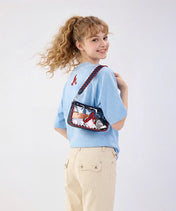 MLB Atlanta Braves Clear Bag with Baseball Stitch