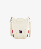 MLB Atlanta Braves Crossbody Bag With Baseball Seam