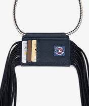 MLB Atlanta Braves Fringe Crossbody Card Holder