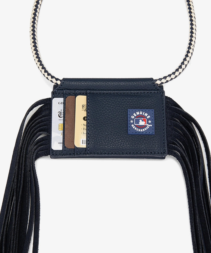 MLB Atlanta Braves Fringe Crossbody Card Holder