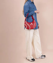 MLB Atlanta Braves Stitch Hobo - Curveball