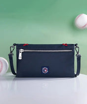 MLB Atlanta Braves Leather Crossbody Purse