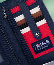 MLB Atlanta Braves Leather Crossbody Purse