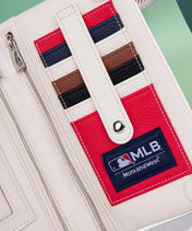 MLB Atlanta Braves Leather Crossbody Purse