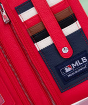 MLB Atlanta Braves Leather Crossbody Purse