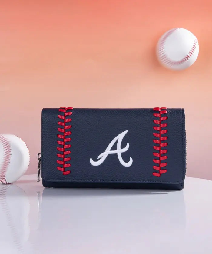 MLB Atlanta Braves Wristlet Wallet